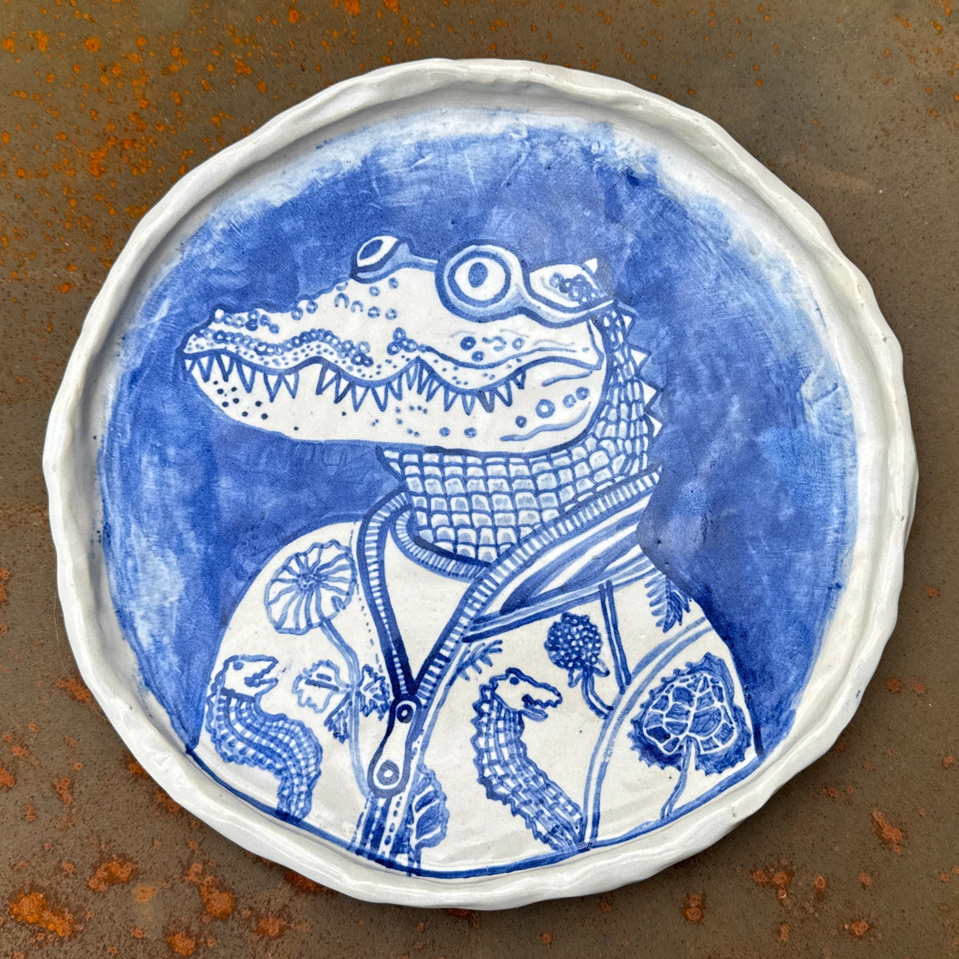 Benny Humodile Plate