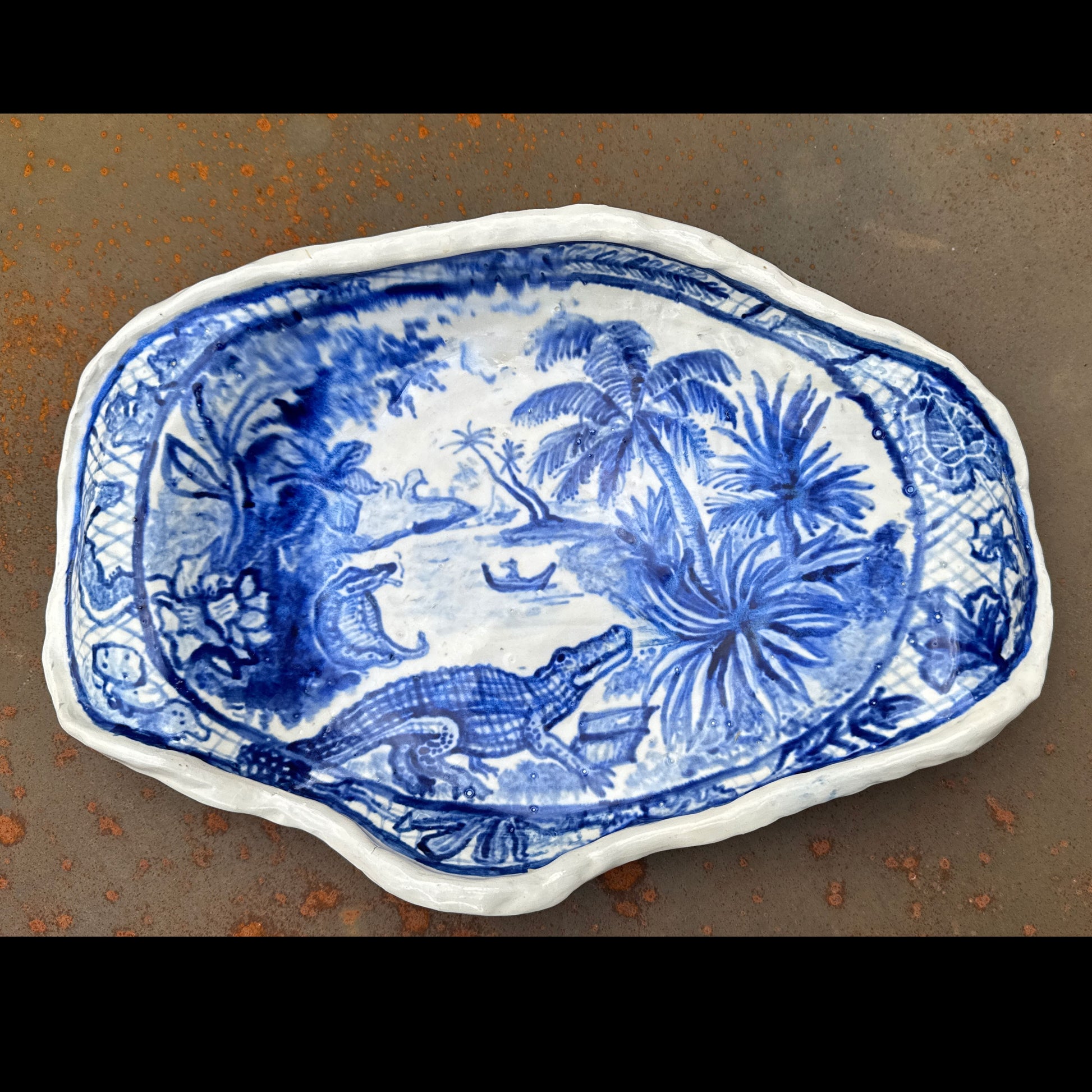 Humodile Melty Delft Platter