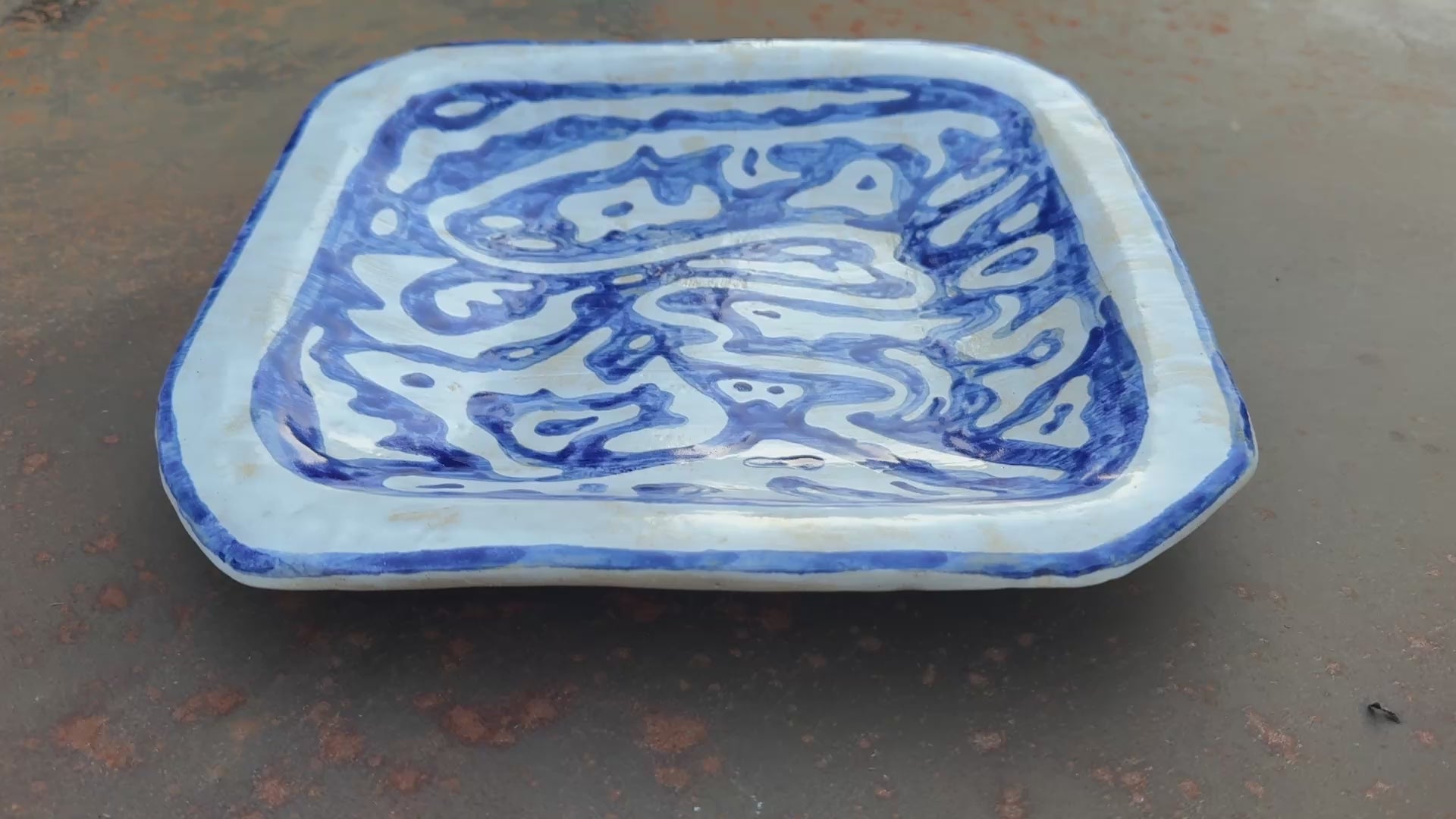 Long Swims Square Platter