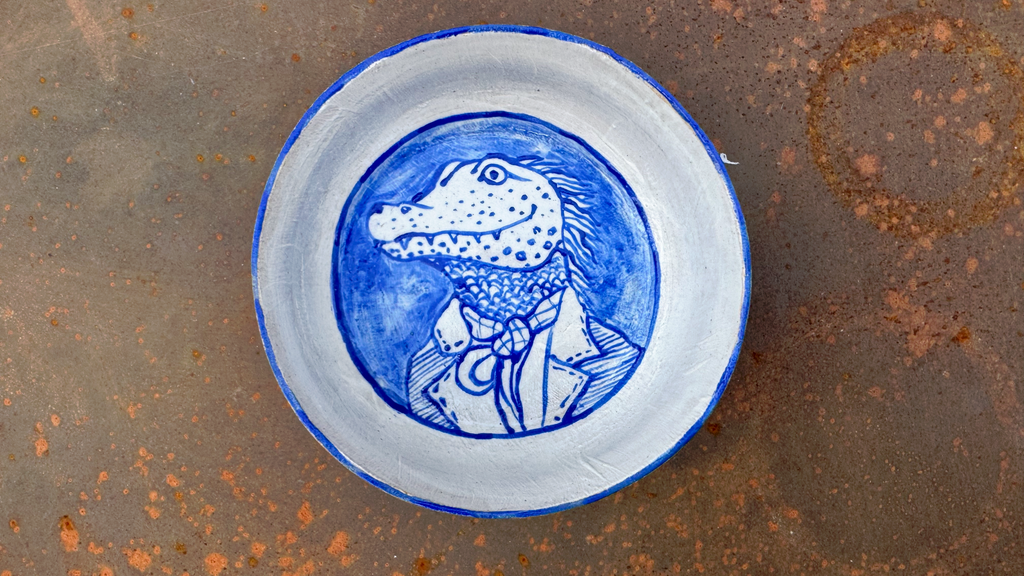 Dapper Croc (Small Bowl)