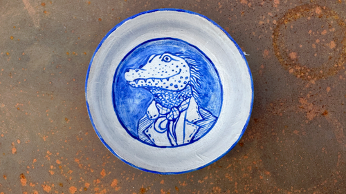Dapper Croc (Small Bowl)